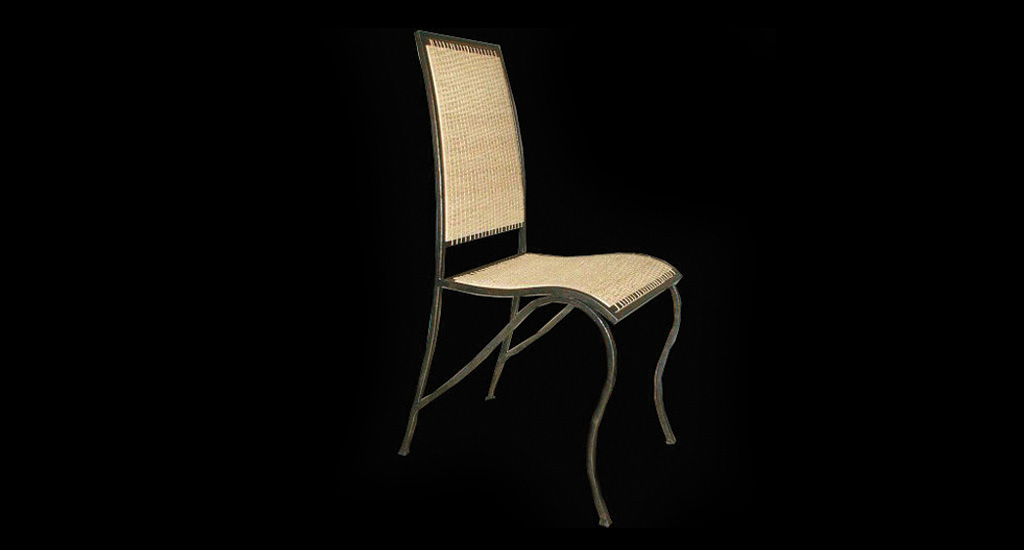 Chaise raphia