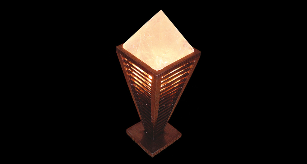 Lampe pyramide