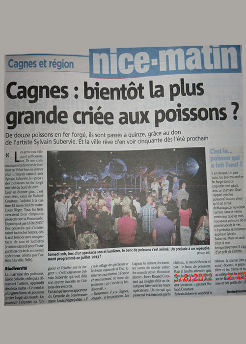 NICE MATIN POISSONS - 03/08/2012