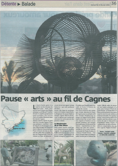 Pause arts au fil de Cagnes