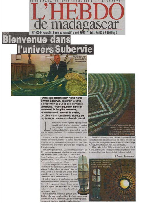 Hebdo de Madagascar Mars 2005