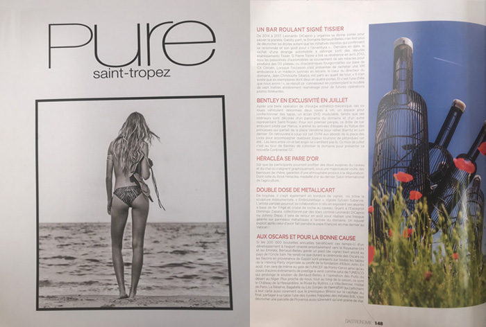 Article dans Pure Magazine