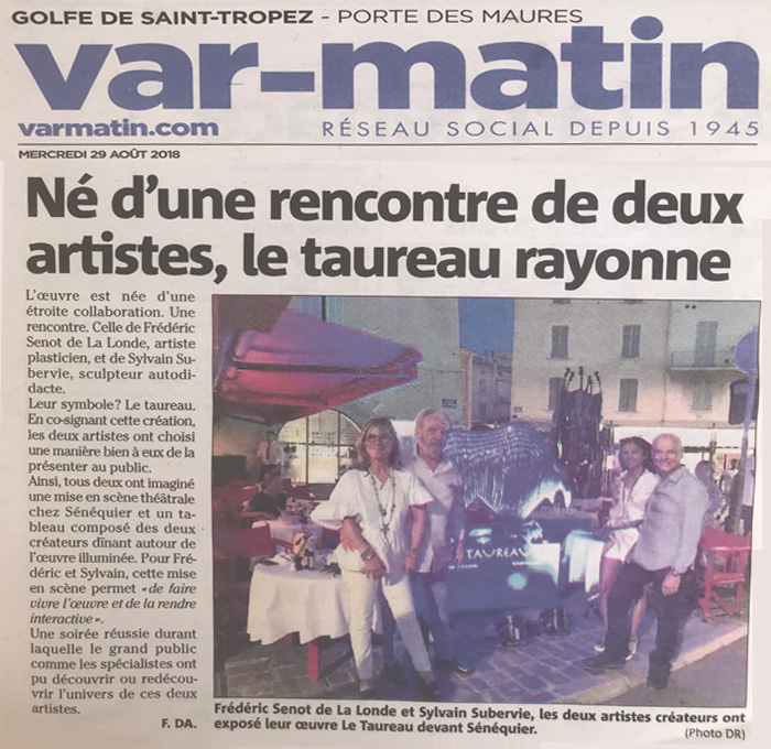 Article var-matin